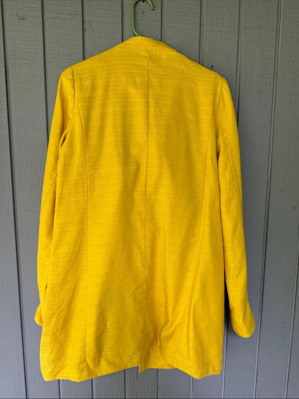 Jcrew Mustard Button Jacket Size 6